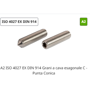 GRANI INOX A2 A CAVA...