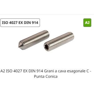 GRANI INOX A2 A CAVA...