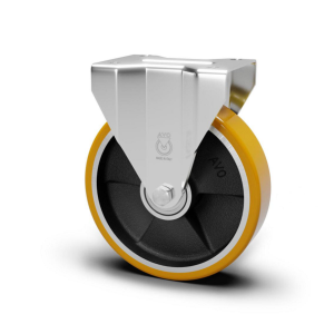 Ruota A Sfera Ghisa Fissa...