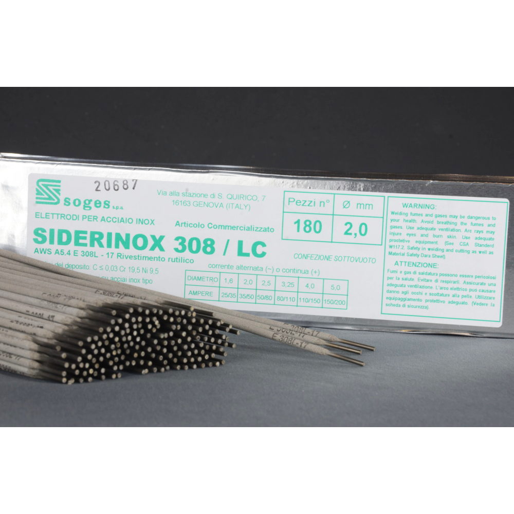 Elettrodi Per Inox 308L Da 2.50X300