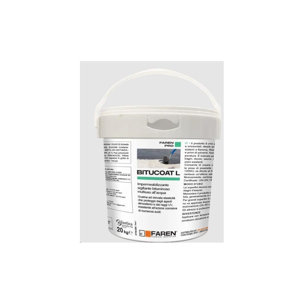 BITUCOAT L GUAINA BITUMINOSA ALL'ACQUA KG.5