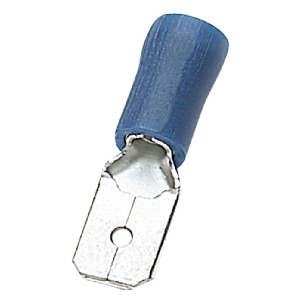 FASTON MASCHIO BLU mm.4.8 DA 1.5 A 2.5 mm²