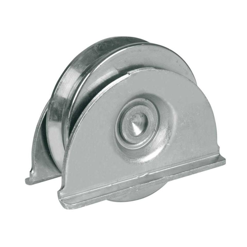 ruota supporto laterale 1 cuscinetti gola v mm.100