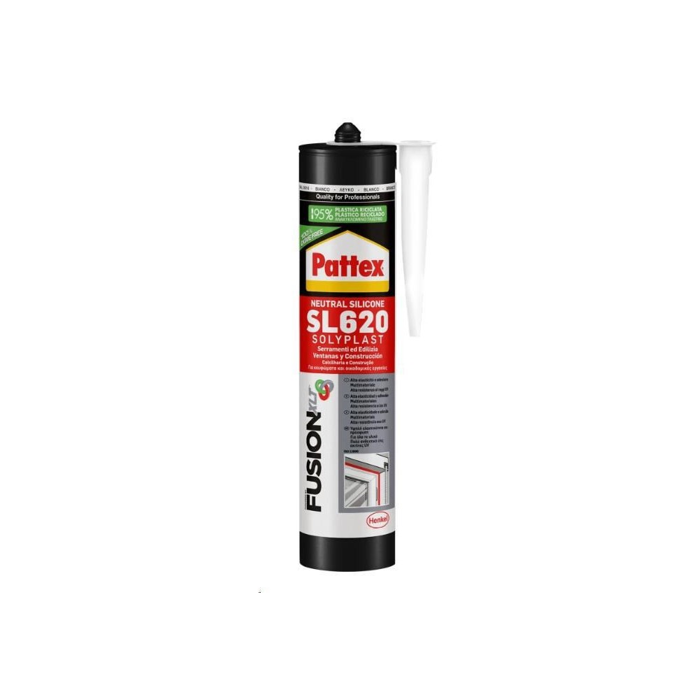 SILICONE NEUTRO BIANCO PATTEX 300 ML.
