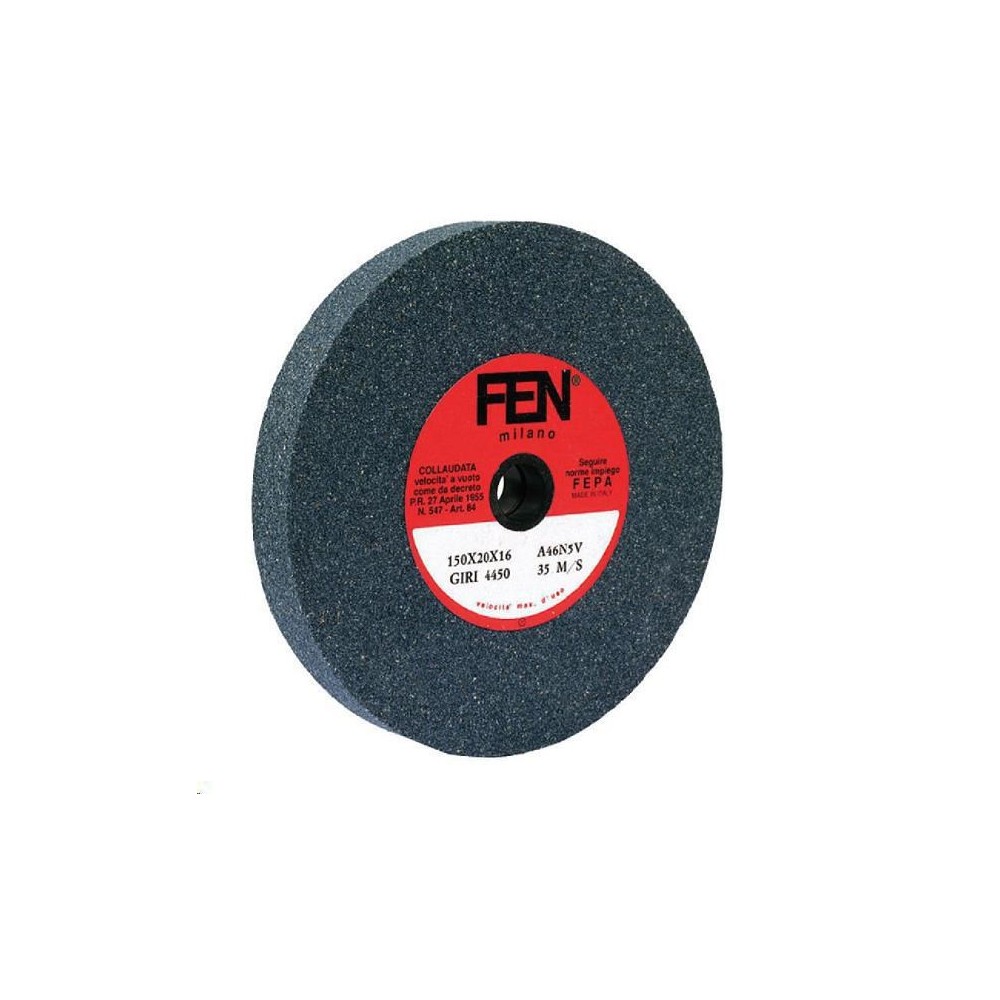 PIETRA PER MOLA DA BANCO 150X20XF.16 GR.80