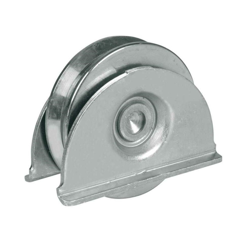 ruota supporto laterale 1 cuscinetti gola v mm.80