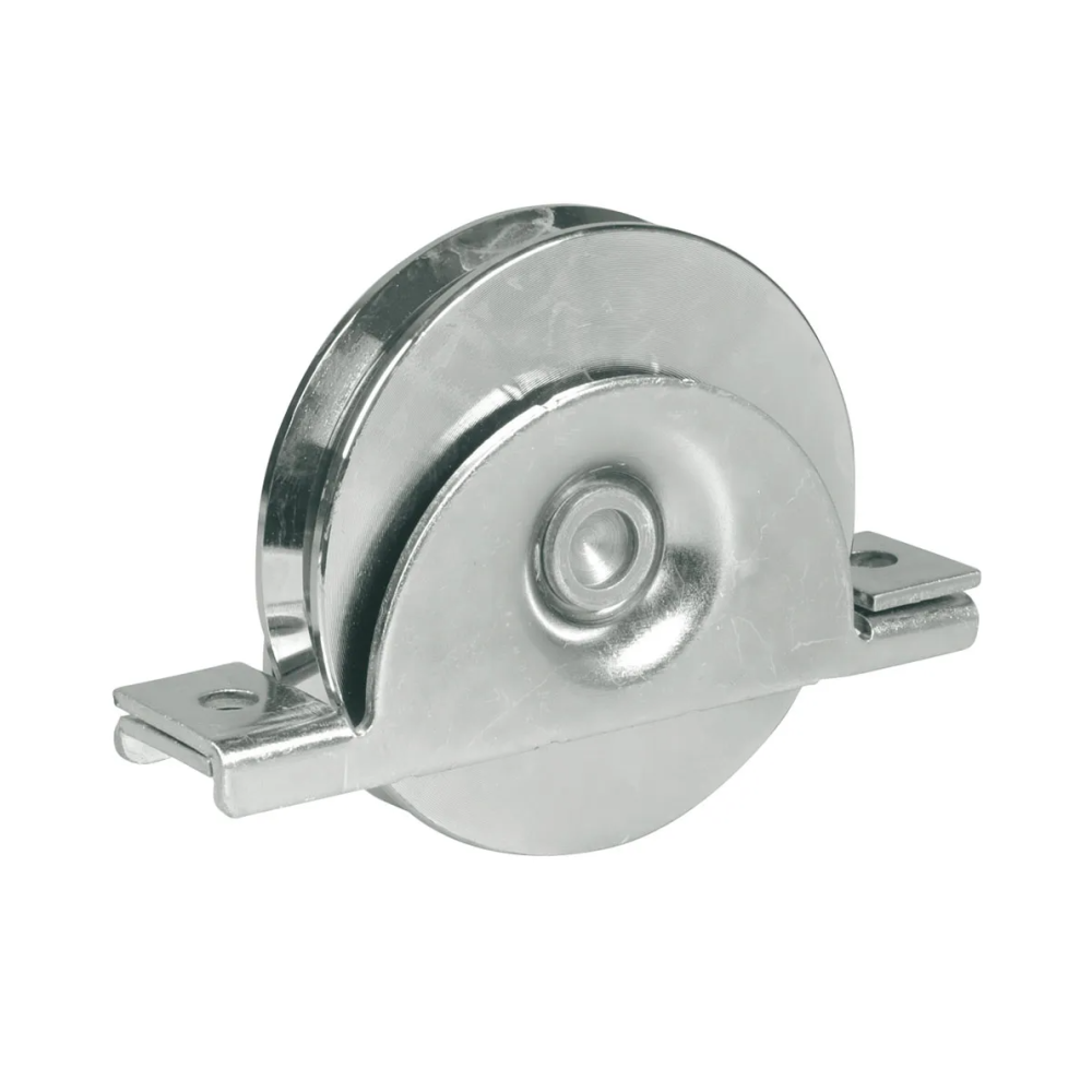RUOTA SUPPORTO AVVITARE1 CUSCINETTI GOLA V mm.120