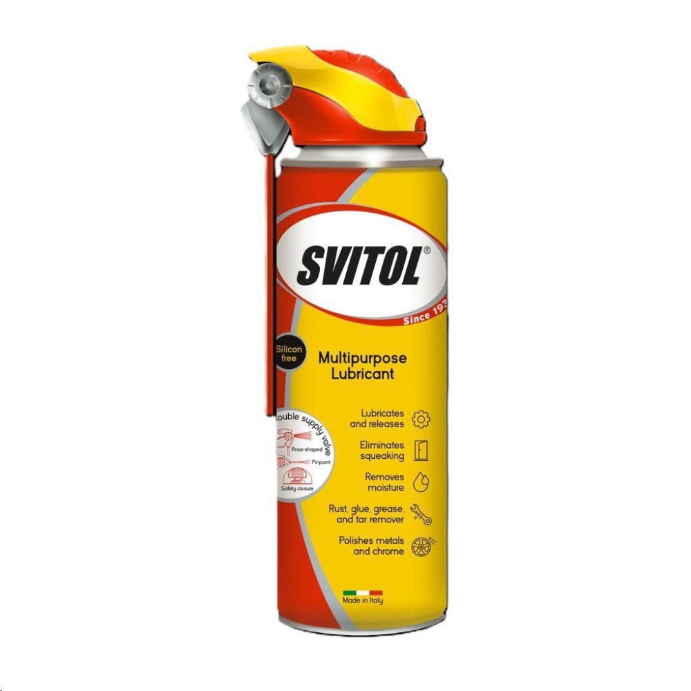 SVITOL LUBRIFICANTE MULTI FUNZIONE DOPPIA EROGAZIONE 500 ML.