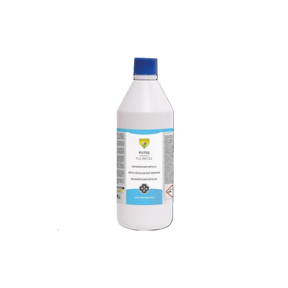 PULIMETALIMETAL PU750 PULITORE RUGGINE INOX CROMATURE 750 ML.