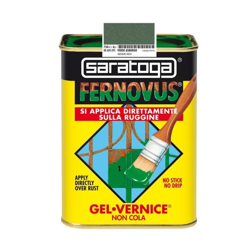 FERNOVUS VERDE ASBURGO METALLIZZATO 750 ML.