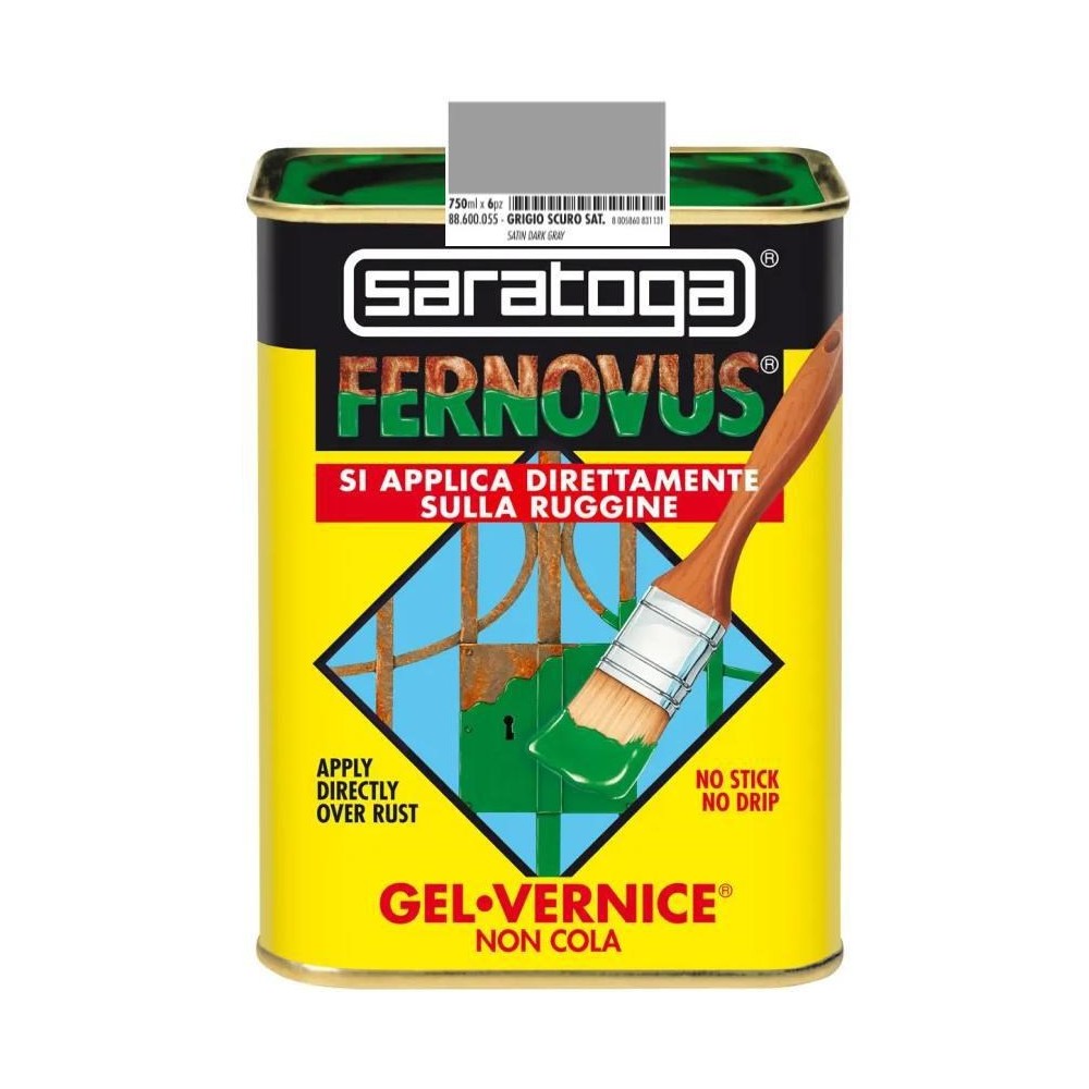 FERNOVUS GRIGIO SCURO SATINATO 750 ML.