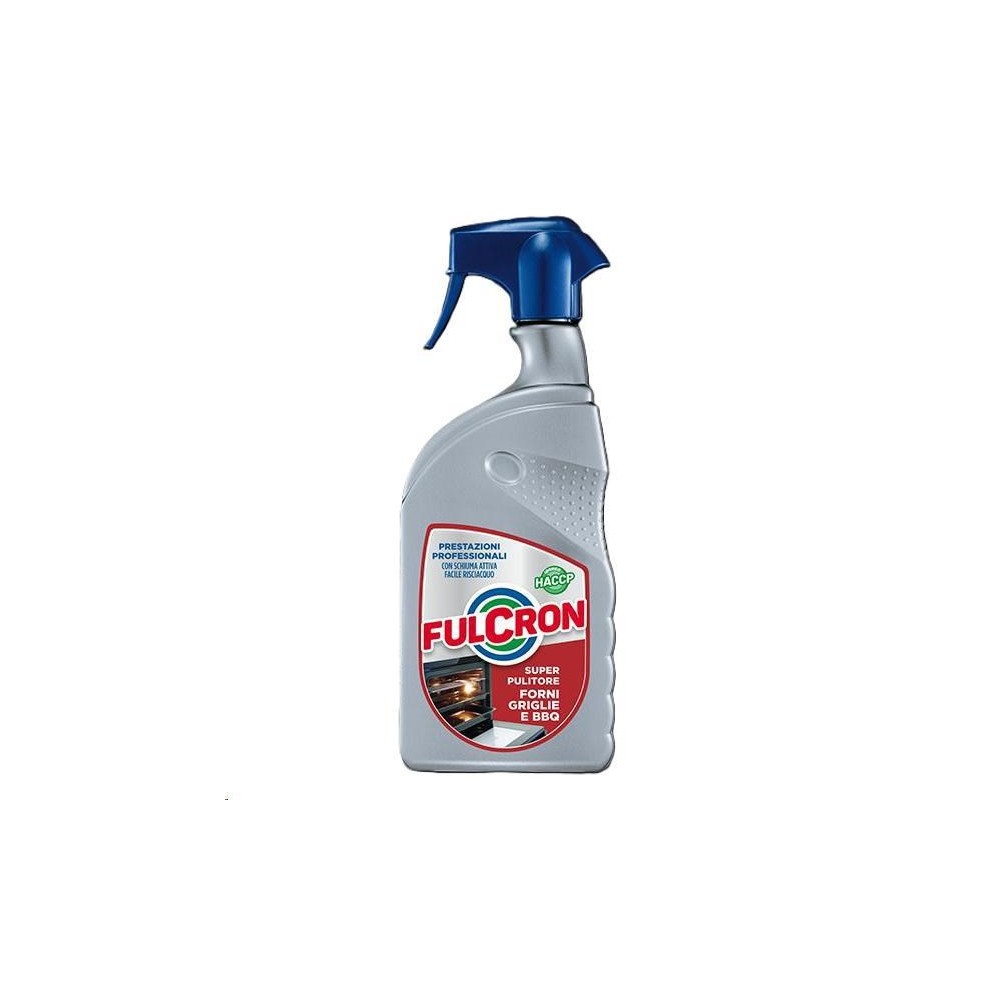 FULCRON SUPER PULITORE FORNI FRIGO E GRIGLIE 750 ML.