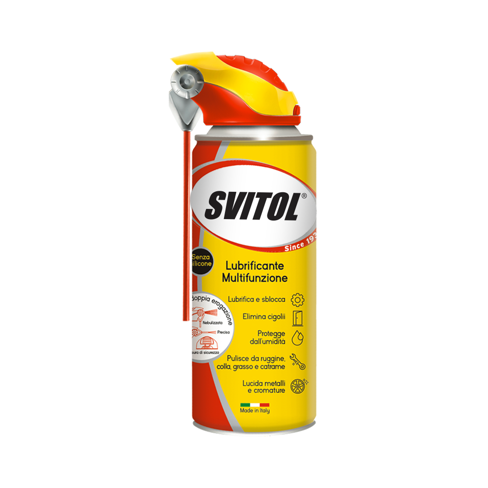 SVITOL LUBRIFICANTE MULTI FUNZIONE DOPPIA EROGAZIONE 400 ML.