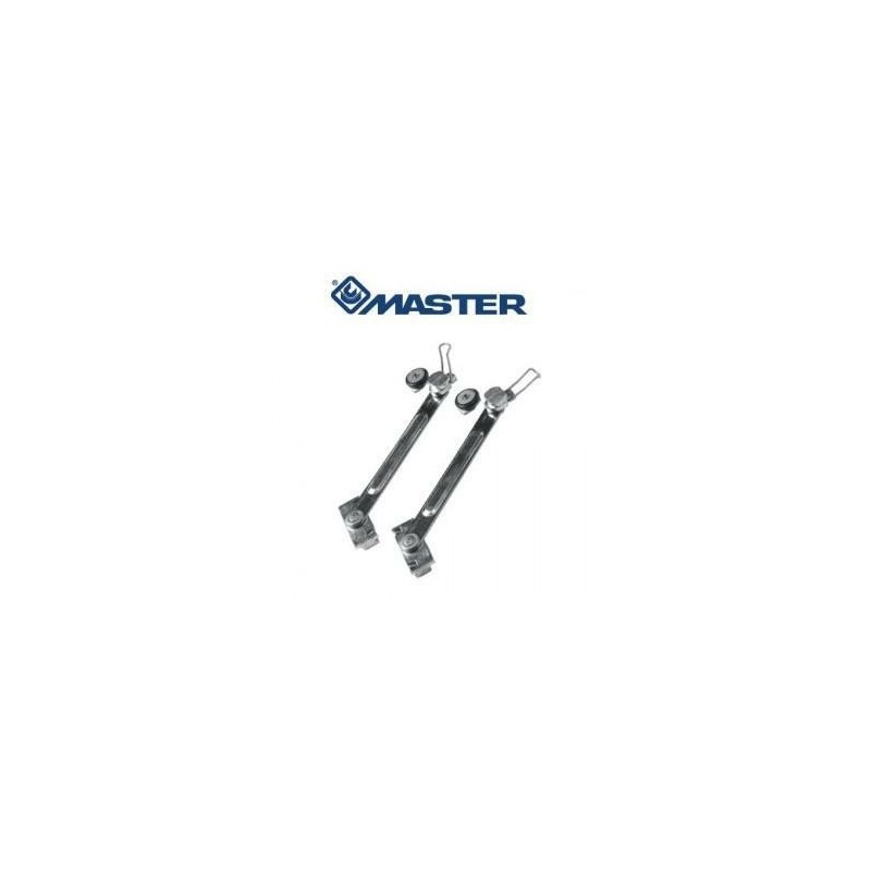 coppia bracci vasitas inox erre40 cm.15