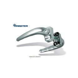 doppia maniglia twist argento