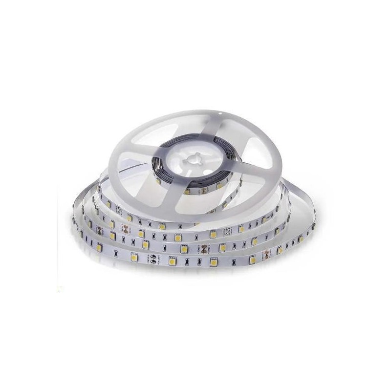 striscia 30 led al metro 12v ip20 m.5 6000 °k