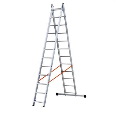 SCALA ALLUMINIO MODULA DOPPIA 2X12 AL340