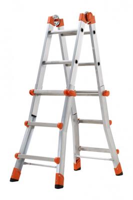 SCALA ALLUMINIO PEPPINA 3+3 MINI AL010