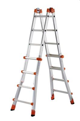 SCALA ALLUMINIO PEPPINA 4+5 SUPER AL030