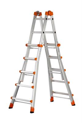 SCALA ALLUMINIO PEPPINA 5+5 GIGANTE AL040