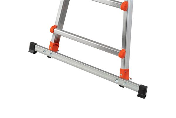 SCALA ALLUMINIO PEPPINA 6+6 GIGANTISSIMA AL060