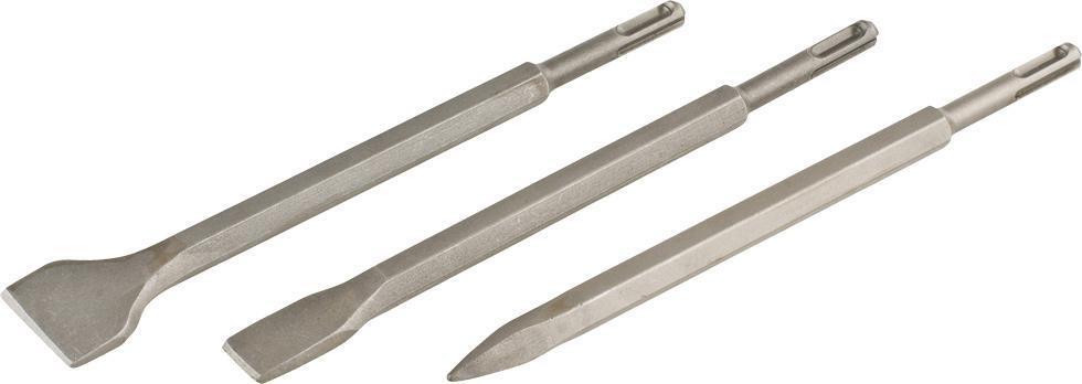 SET 3 SCALPELLI SDS PLUS