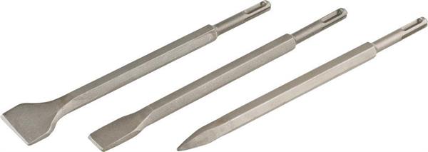 SET 3 SCALPELLI SDS PLUS