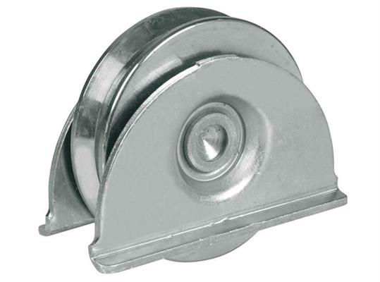RUOTA SUPPORTO LATERALE 1 CUSCINETTI GOLA V mm.60