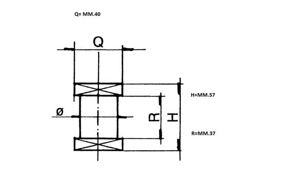 TRONCHETTO PER CERNIERA 428
