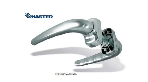 DOPPIA MANIGLIA TWIST ARGENTO