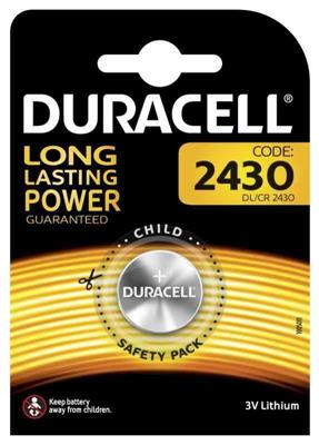 BATTERIA DURACELL PIATTA 3V 2430