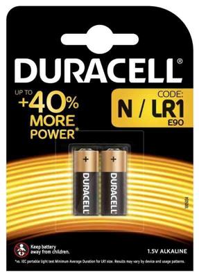 BATTERIA DURACELL N 1.5 V MN9100 CF.2 PZ.