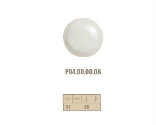 POMOLO PORCELLANA TONDO BIANCO