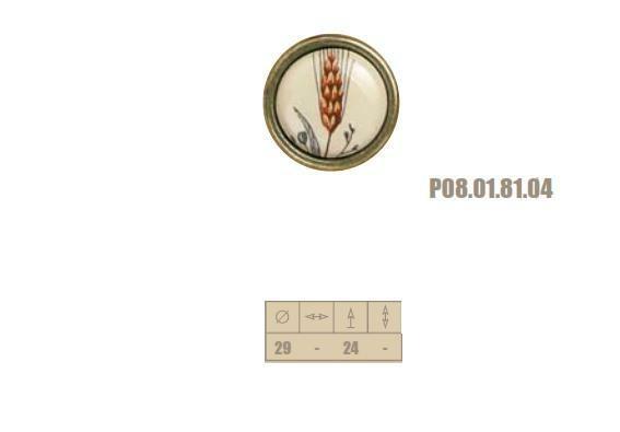 POMOLO ZAMA PORCELLANA GRANO
