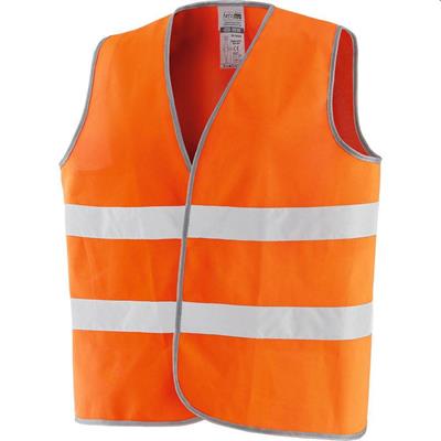 GILET ALTA VISIBILITA ARANCIO