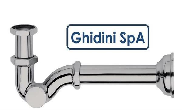 SIFONE A S OTTONE CROMATO DA 1' GHIDINI