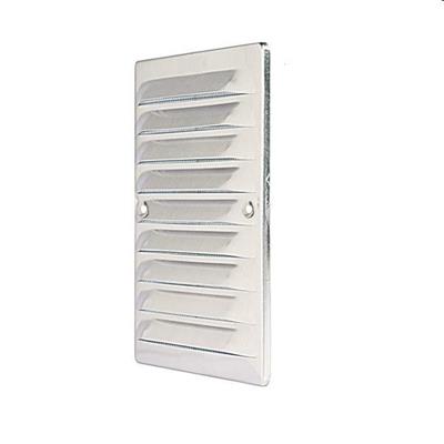 GRIGLIA IN ALLUMINIO 230X230 MM CON RETE