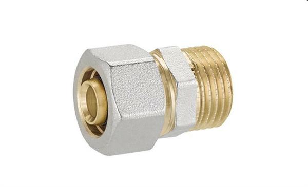 RACCORDO A STRINGERE DIRITTO M.3/4X26 MULTISTRATO
