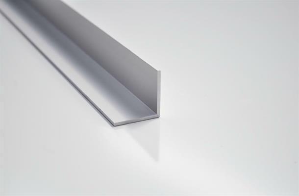 1000 x 25 x 25 mm Argento blankes Aluminium Profilo angolare in alluminio anodizzato GAH-Alberts 473099 