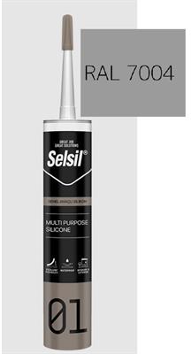 SILICONE GRIGIO ACETICO RAL 7040 280ML