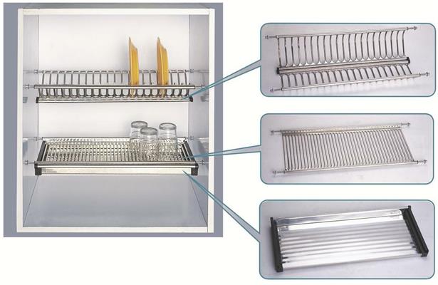 SCOLAPIATTI INOX 18/10 CM.76 VASCHETTA