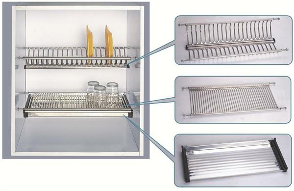 SCOLAPIATTI INOX 18/10 CM.76 VASCHETTA