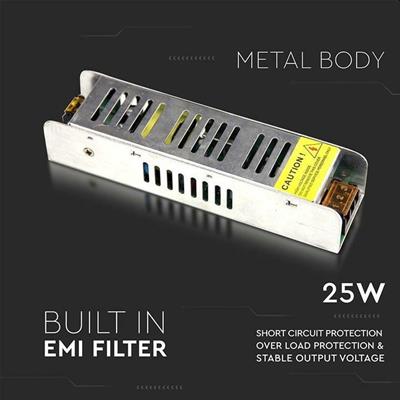 ALIMENTATORE LED POWER 12V 25W 2.1A