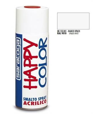 BOMBOLETTA SPRAY BIANCO OPACO RAL 9010 ML.400