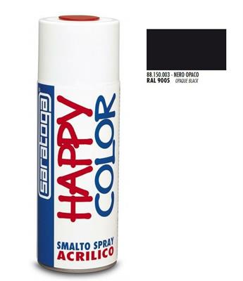 BOMBOLETTA SPRAY NERO OPACO RAL 9005 ML.400