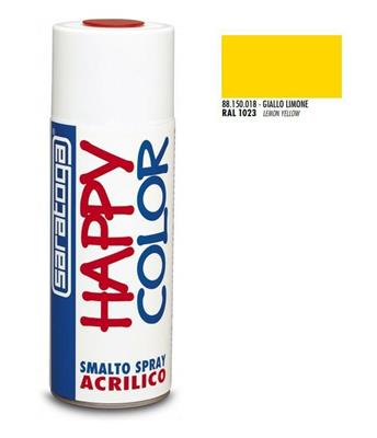 BOMBOLETTA SPRAY GIALLO LIMONE RAL 1023 ML.400