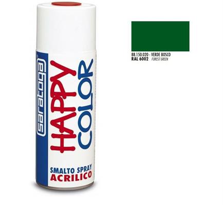 BOMBOLETTA SPRAY VERDE BOSCO RAL 6002 ML.400