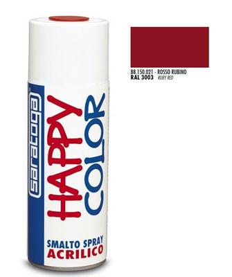BOMBOLETTA SPRAY ROSSO RUB.RAL 3003 ML.400