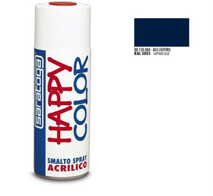 BOMBOLETTA SPRAY BLU ZAFF.RAL 5003 ML.400