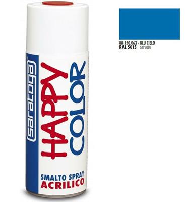 BOMBOLETTA SPRAY BLU CIELO RAL 5015 ML.400